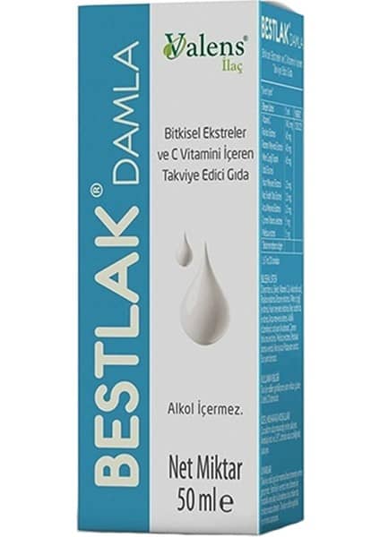 Bestlak Damla 50 ml (Anne Sütü Artırıcı) ürün görseli