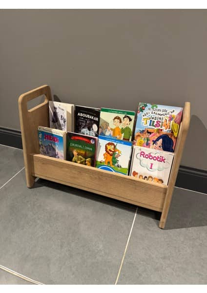 Akçe Home Montessori Mdf Çok Kullanışlı Kitaplık ürün görseli