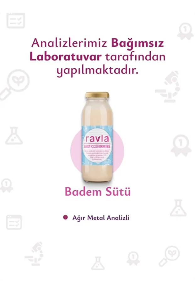 Ravla Badem Içeceği Konsantresi - 250g ürün görseli