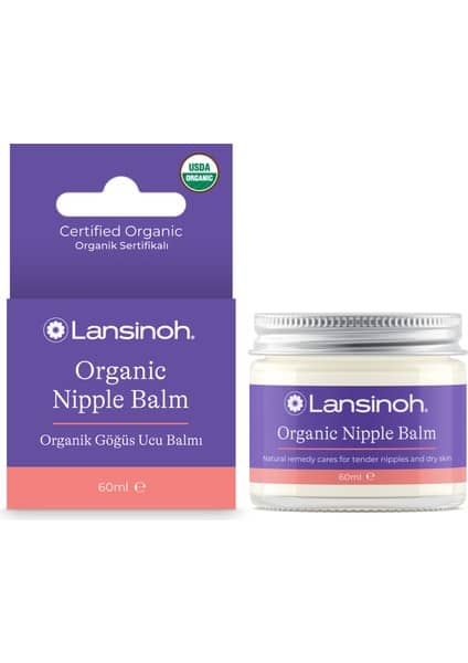 Lansinoh Organik Göğüs Ucu Balmı 60 ml ürün görseli