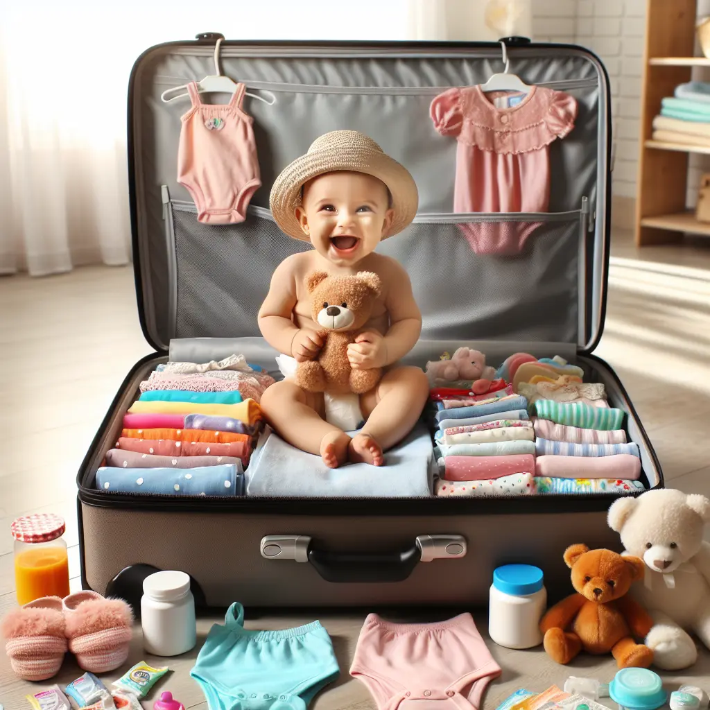 10 Aylık Bebekle Tatil: Valizinizde Olması Gerekenler