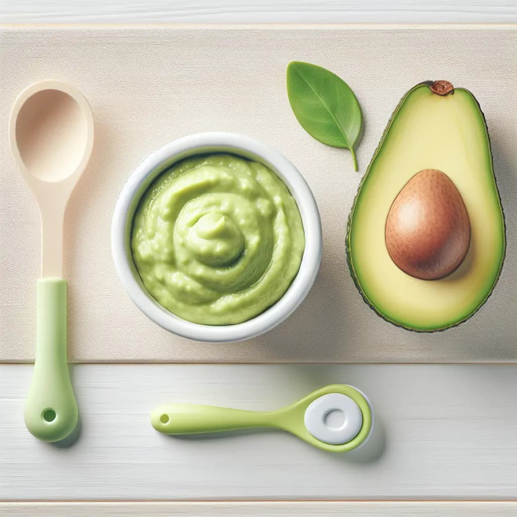 Bebeğinizin İlk Lezzeti: Kremalı Avokado Püresi (6+ Ay)
