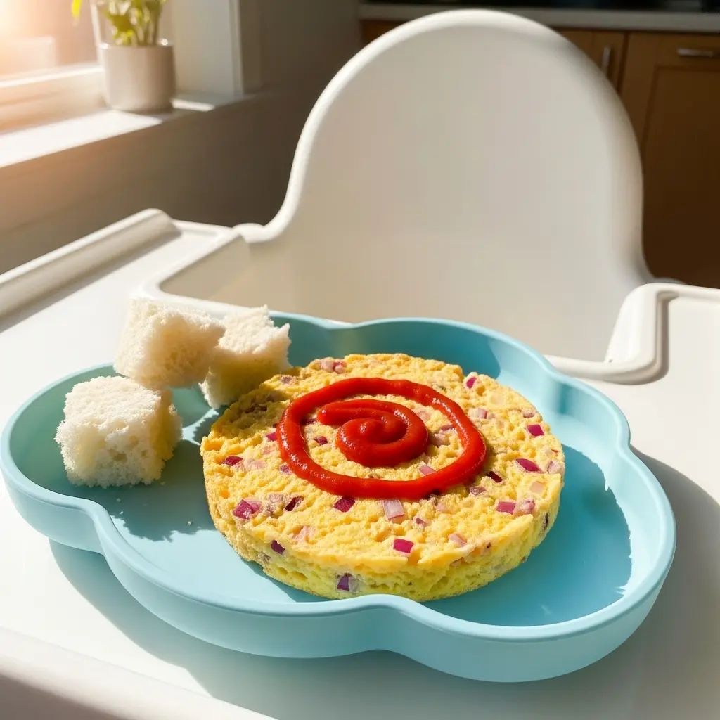 Bebeklerin Yeni Favorisi: Soğanlı ve Salçalı Omlet (+8 Ay)