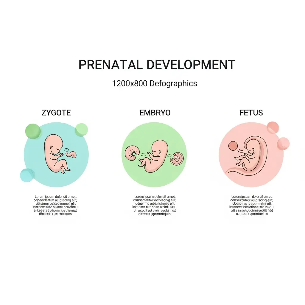 Gebeliğin Evreleri: Zigot, Embriyo ve Fetüs Arasındaki Farklar