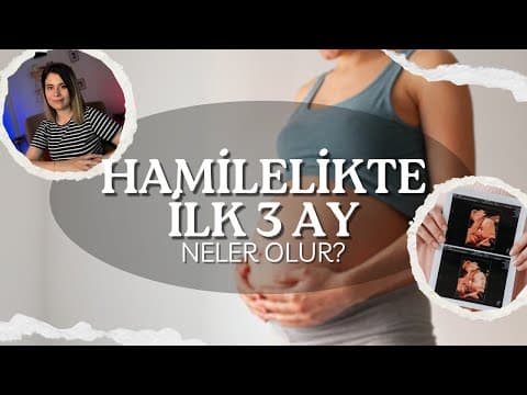 Gebelikte İlk 3Ay Dikkat Etmemiz Gerekenler