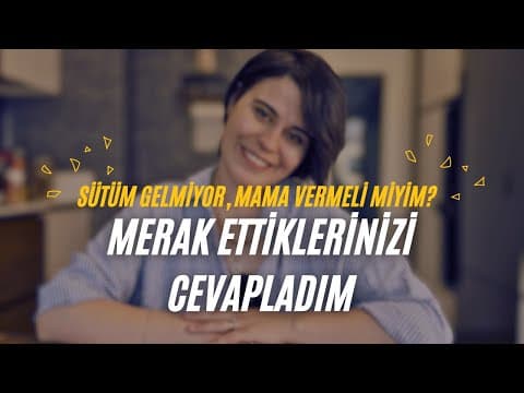 Annelerin Merak Ettiklerini Cevapladım I Sütüm gelmiyor, mama vermeli miyim?  10 Soru 10 Cevap