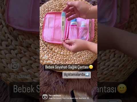 Bebek Sağlık-Seyahat Çantası