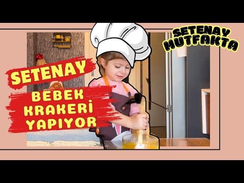 Setenay Kraker Yapıyor - Bebek Kraker Tarifi