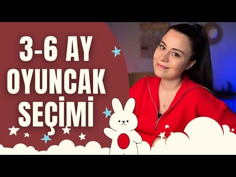 3-6 Ay Bebeklerde Oyuncak ve Kitap Seçimi