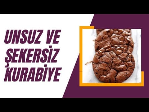 Unsuz,sekersiz kurabiye