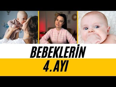 Yenidoğan 4. Ay | 4 Aylık Bebek Gelişimi