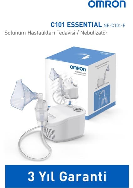 Omron C101 Essential, Tüm Ailenin Kullanımına Uygun Nebulizatör