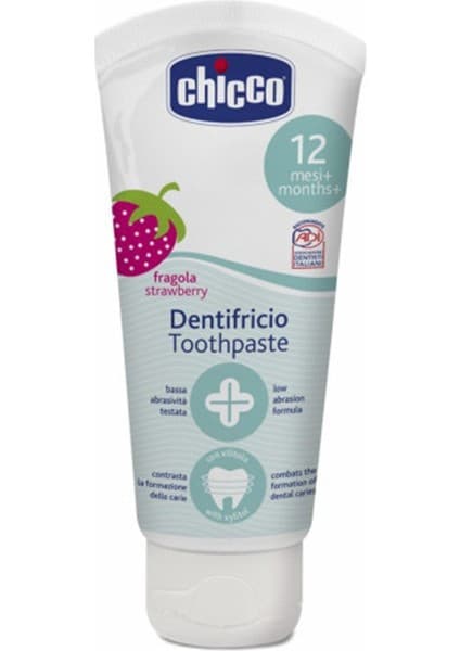 Chicco Diş Macunu 12+ Ay Çilekli