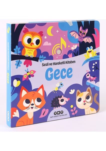 Yapı Kredi Yayınları Sesli ve Hareketli Kitabım - Gece (Sesli Kitap) - Chantal Janisson