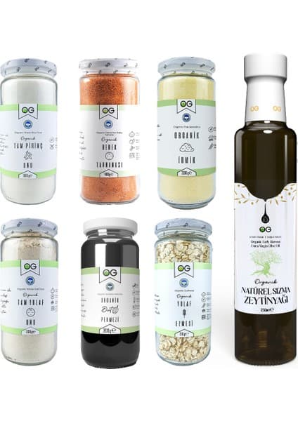 OG natural Organik Sertifikalı Bebek Ek Gıda Hazırlama Seti ULTRA +6 Ay