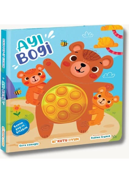 Bi Kutu Oyun Benim Pop-it Kitabım - Ayı Bogi