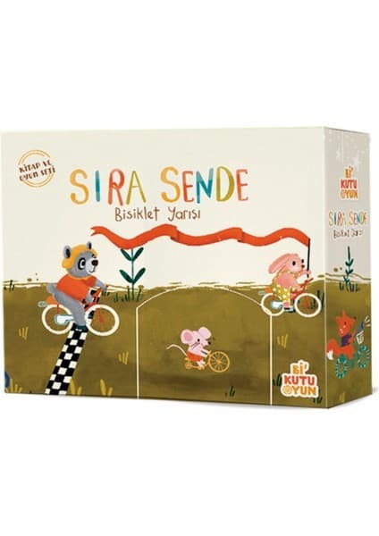 Sıra Sende - Bisiklet Yarışı (Kitap ve Oyun Seti)