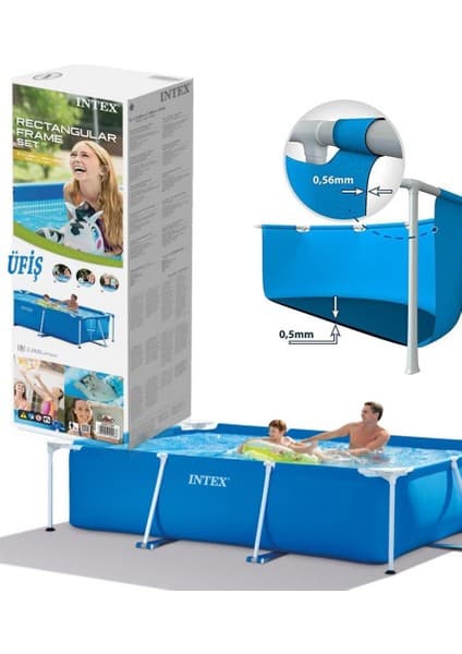 intex Prefabrik Havuz 260X160X65CM