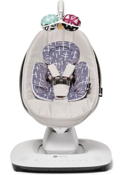 Doremodam 4moms Mamaroo 5.0 Çift Yönlü Yenidoğan Destek Pedi Dark Grey Plus