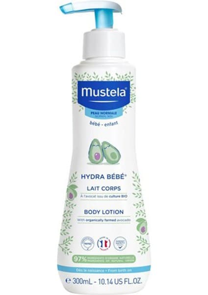 Mustela Hydra Bebe Body Lotion - Nemlendirici Vücut Losyonu 300 ml
