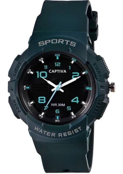 Captiva 30 mt Suya Dayanıklı Analog Silikon Kordonlu Çoçuk Kol Saati Cp.yn.25.16