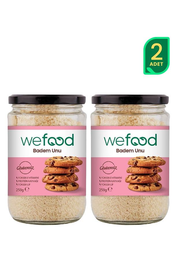 Wefood Glutensiz Badem Unu 250 gr 2'li