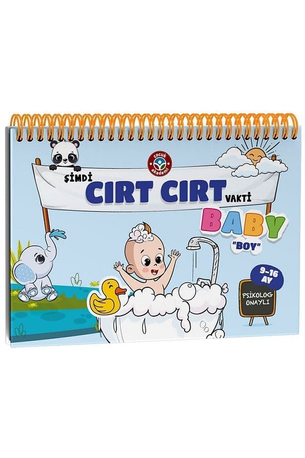 ŞİMDİ CIRT CIRT VAKTİ 9-16 AY BABY BOY