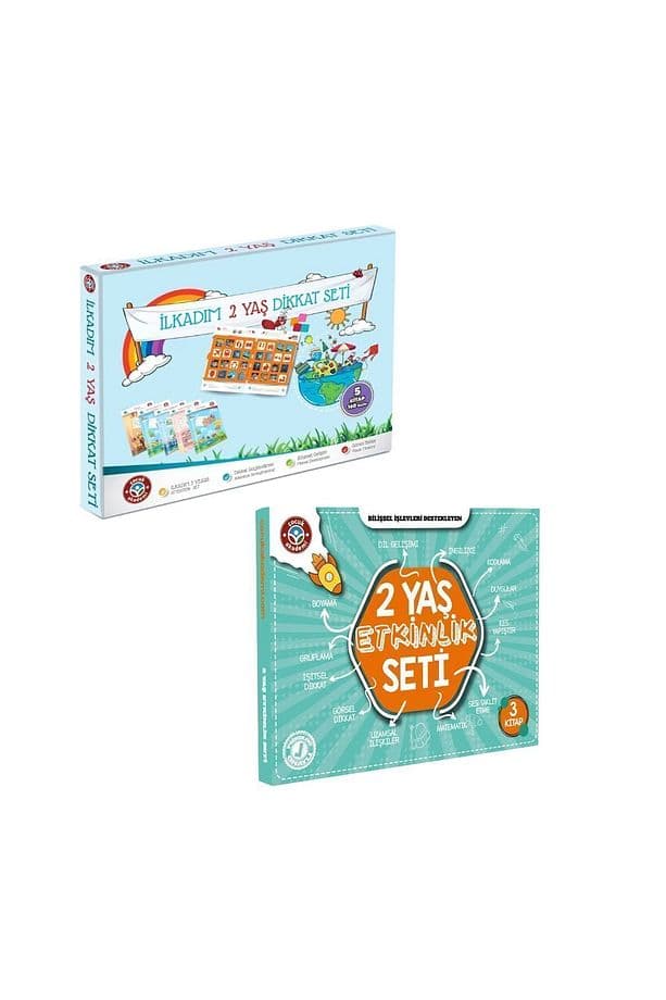 Çocuk Akademi 2 Yaş Dikkat Ve 2 Yaş Etkinlik Seti