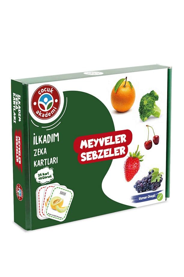 Ilk Adım Zeka Kartı Meyve-sebze