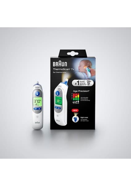 Braun Kulaktan Ateş Ölçer Beyaz 0 Ay Irt6525