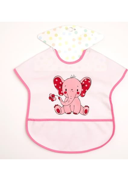 Baby Me Baby&Me Poli Yarım Kollu Mama Önlüğü Fil