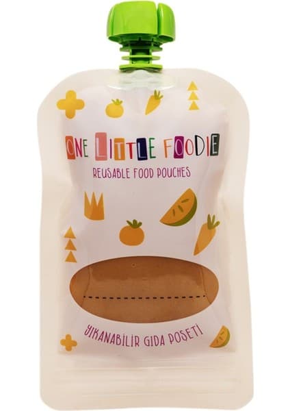 One Little Foodie - Yıkanabilir Gıda Poşetleri (5'li Paket)