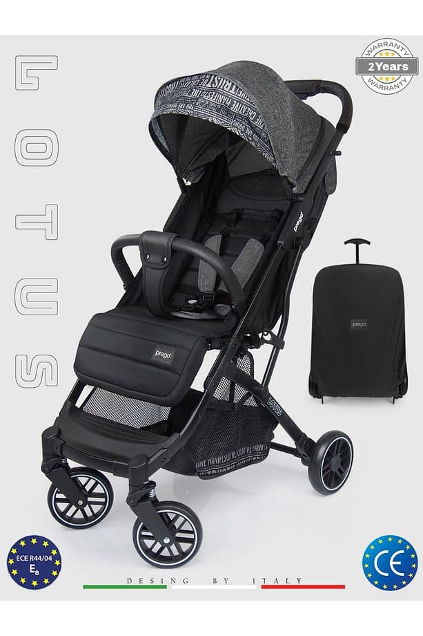 Prego Lotus Tek Elle Katlanabilir Kabin Boy Bebek Arabası