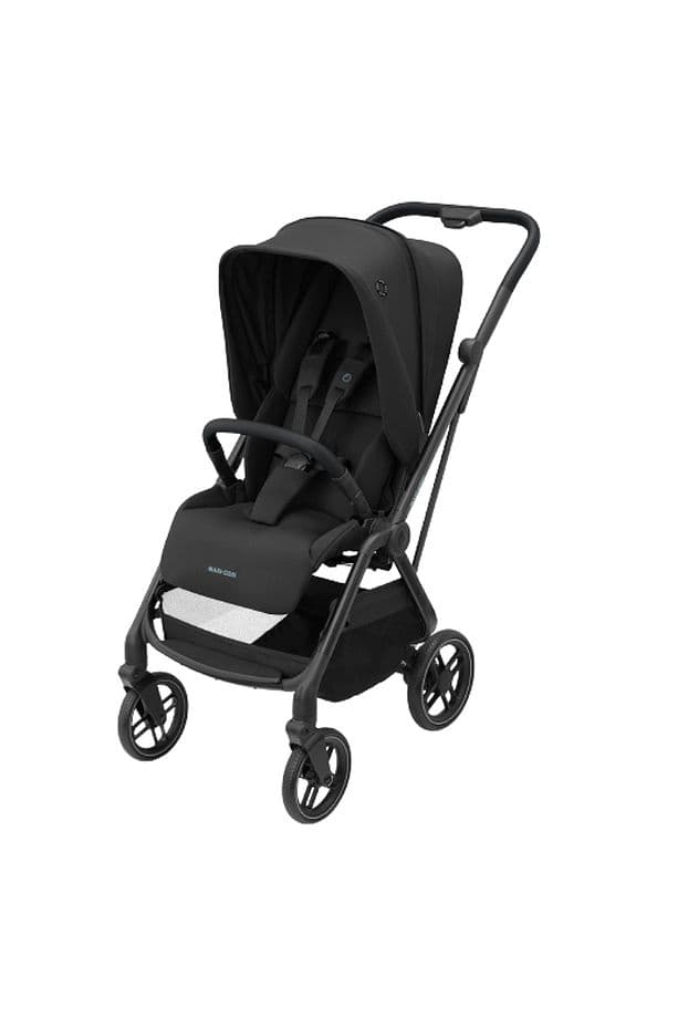 Maxi-Cosi Leona2 Çift Yönlü Uzatılabilir Sırt Desteği Tam Yatabilir Bebek Arabası Essential Black