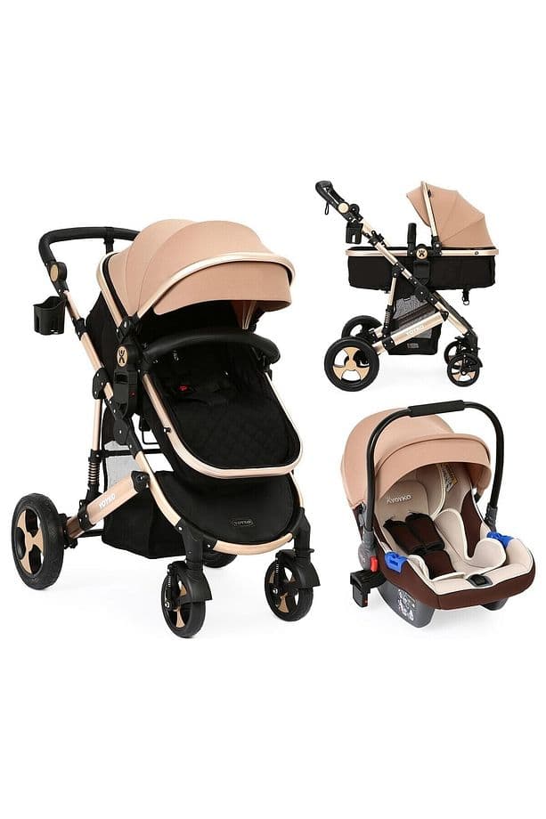 Ultimate Travel Sistem Bebek Arabası 3 in 1 Coffee Rose