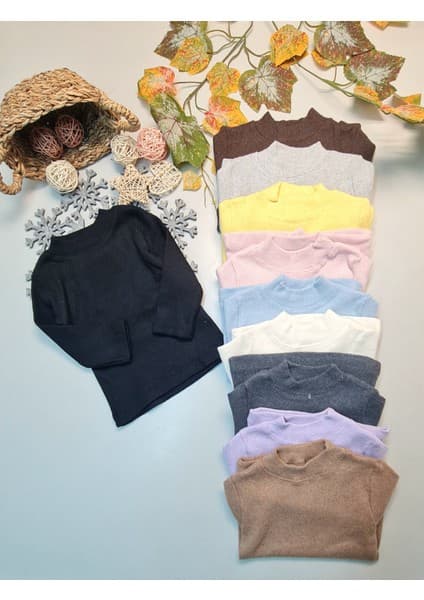 CemBebe Bebekler Için 1 Adet Siyah Kışlık Yumuşak Fitilli Kaşkorse Body