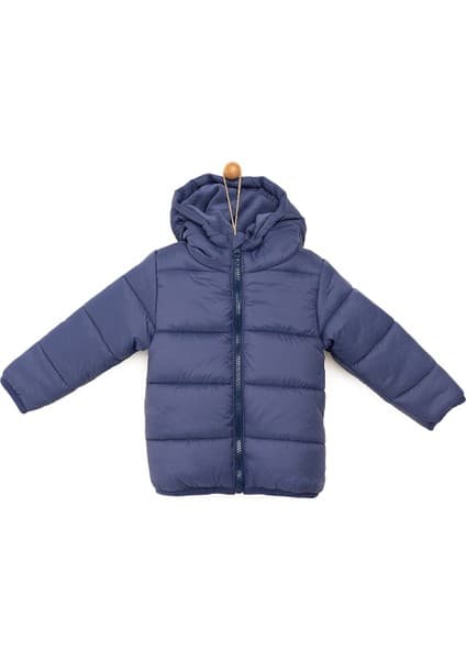 HelloBaby Basic Kulaklı Kapüşonlu Mont Erkek Bebek