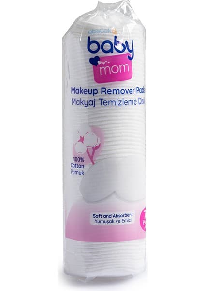 Baby Mom Makyaj Temizleme Diski 70 Adet