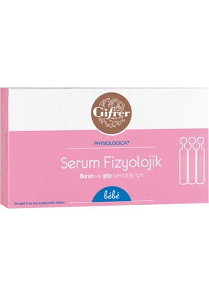 Nurse Harvey's Gifrer Serum Fizyolojik 20 lik Flakon