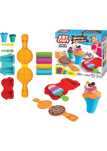 Art Craft Waffle Ve Dondurma Hamur Set 200 gr