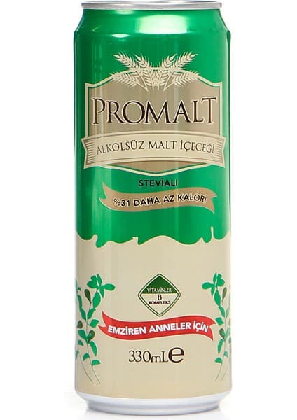 Promalt Stevialı Alkolsüz Malt Içeceği 330 ml