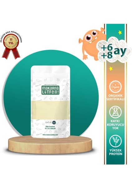 Makarna Lütfen Organik İrmik (+6 +8 ay - 250 gram)