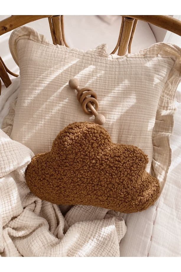 bohemoon Teddy Bulut Yastık Camel