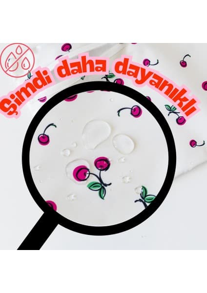 mama yoyo Baby&Kids Temiz & Islak/ kirli 2'li Çanta Seti Cherry