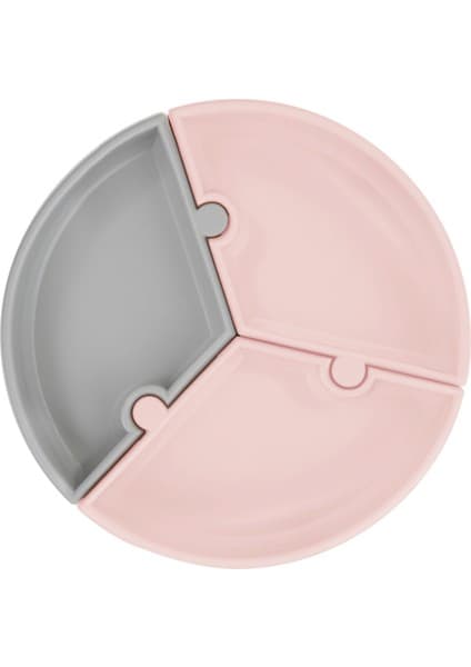 OiOi Vakum Tabanlı Silikon Puzzle Tabak 6+ Ay