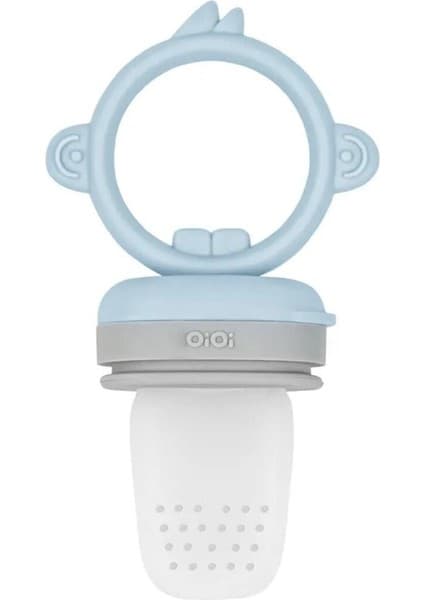 OiOi Püre Meyve Sebze Süzgeci - Mineral Blue/Powder Grey