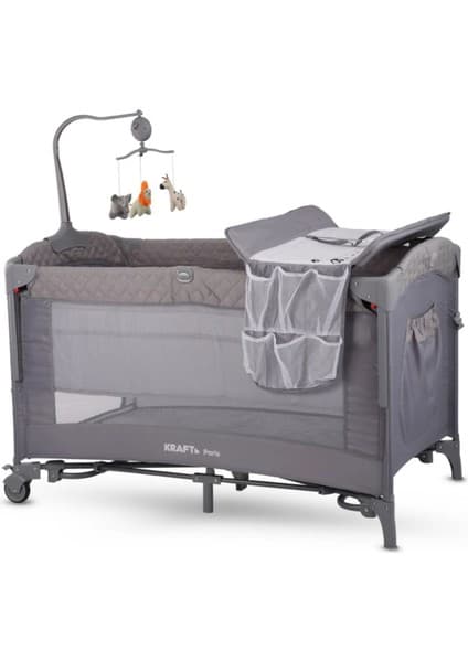 Kraft Paris Anne Yanı Dönenceli Sallanır Oyun Parkı 70X120 cm