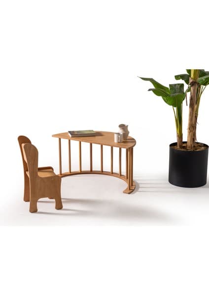 AlfaCountry Mobilya Montessori Pikler Halkası Minderli Mimi Sandalye Takım