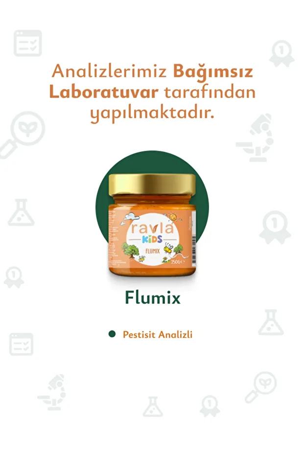 Ravla Kids Flumix Baharatlı Bal Karışımı - 250g