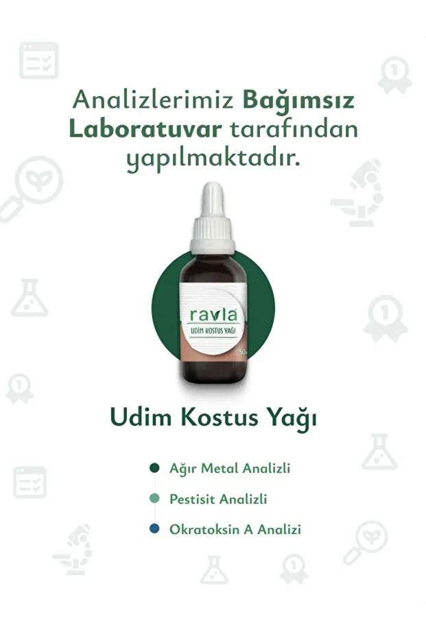Ravla Udim Kostus Yağı - 50ml